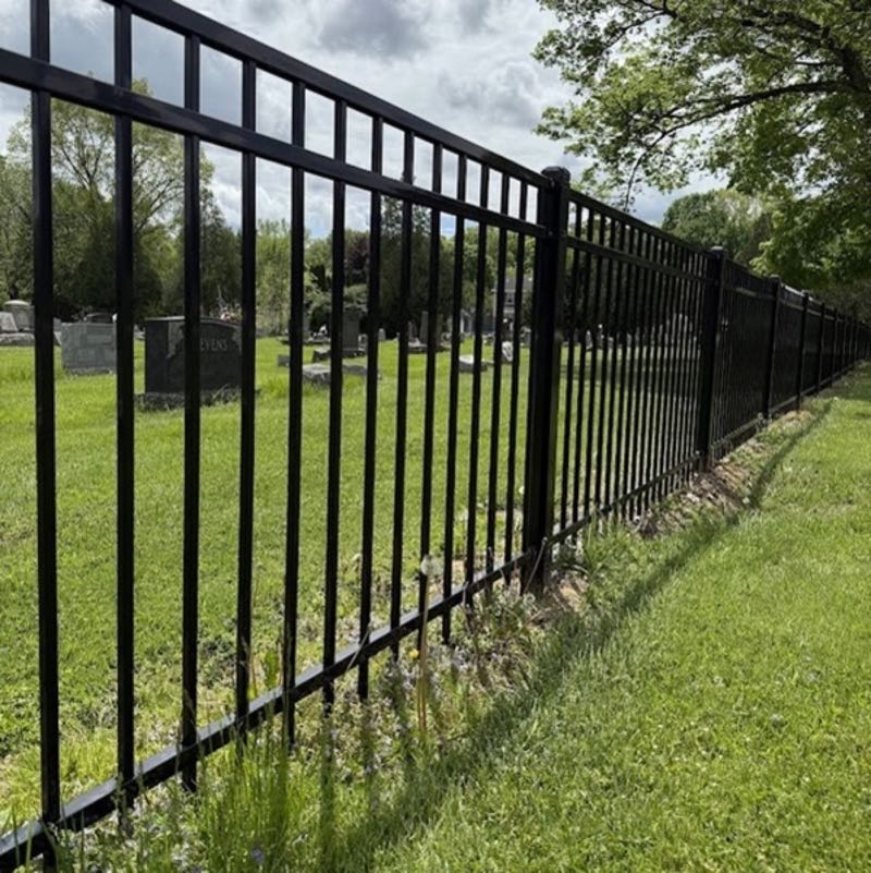 Iron Fence near Southlake